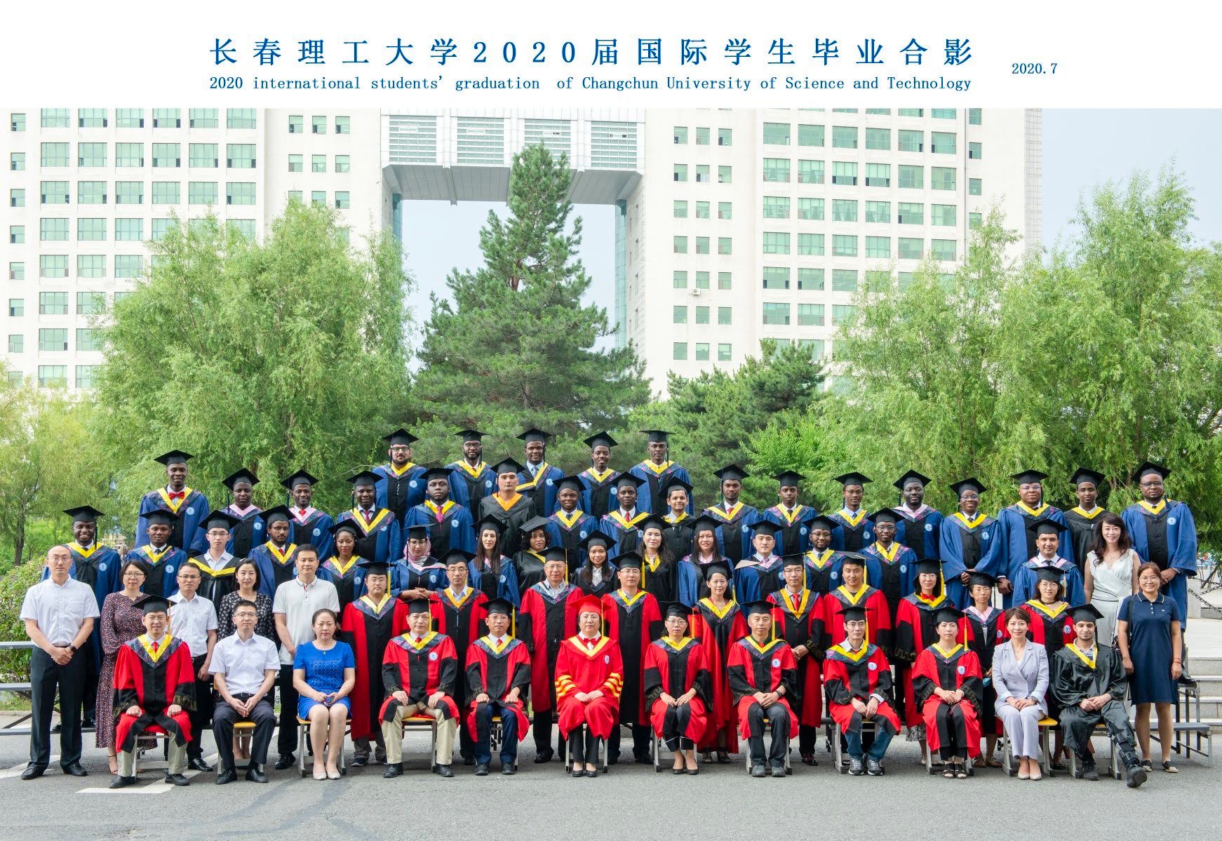 MSc Graduation at Changchun University of Science and Technology